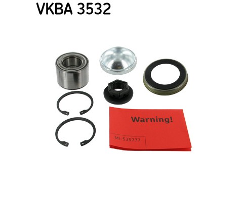 ARKA TEKER RULMANI FIESTA V 01 08 FOCUS I 98 04 FUSION 02 12 MAZDA II 03 07 ABS SET