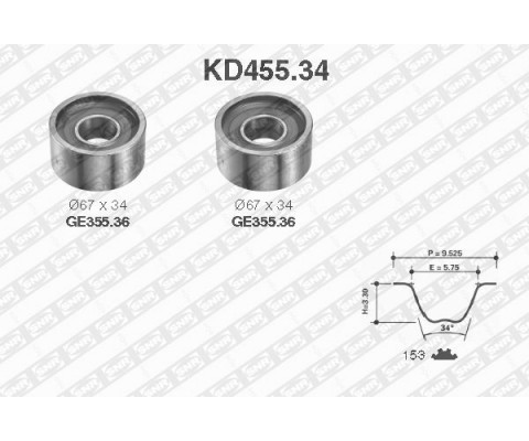 EKSANTRİK GERGİ KİTİ 153x300 MASTER-BOXER-JUMPER-DUCATO 2.5-2.8TD-DAILY I-II