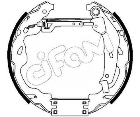 ARKA FREN BALATA YAY TAKIMI SİLİNDİR KİTİ CITRO N C1 II 14> PEUGEOT P108 14> TOYOTA AYGO 14>