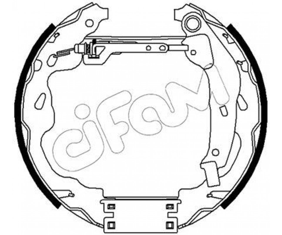 ARKA FREN BALATA YAY TAKIMI SİLİNDİR KİTİ CITRO N C1 II 14> PEUGEOT P108 14> TOYOTA AYGO 14>