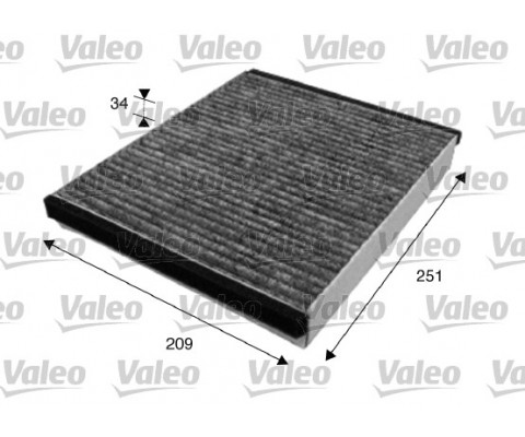 POLEN FİLTRESİ KARBONLU FOCUS II 1.6TDCİ 1.8 2.0 2004-2012 VOLVO S40 C70 V50 C30 2004-2012