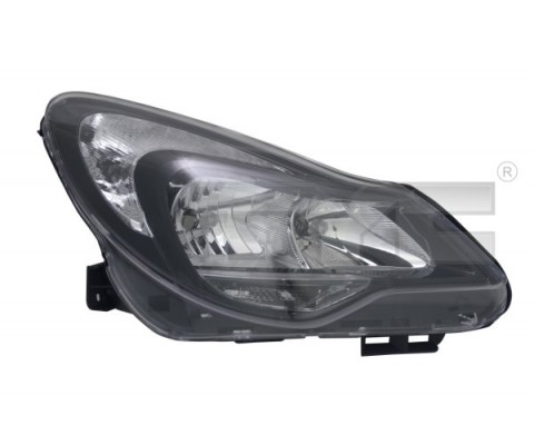 SOL FAR OPEL CORSA D SİYAH 06 MOTORLU H7