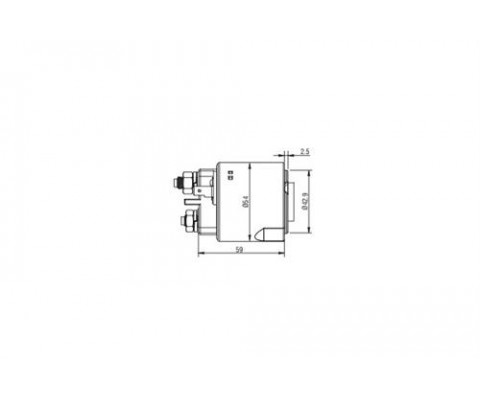 MARŞ OTOMATİĞİ ELEKTROMANYETİK D7E1 CLIO III-MODUS 1.2 16V 05 -TWNG
