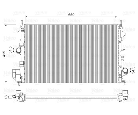 RADYATÖR OPEL VECTRA C 1.6 Z16XEP