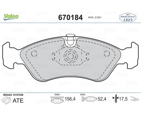 ÖN BALATA ASTRA F 91-98 CALIBRA-OMEGA-VECTRA A 1.8-2.0 88-95