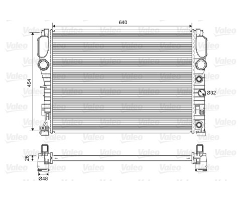 MOTOR SU RADYATORU MERCEDES M272 OM646 C219 W211 S211