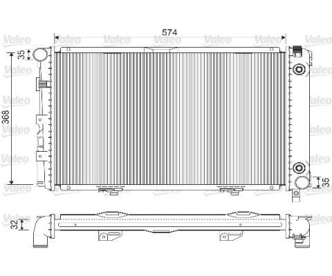 MOTOR SU RADYATORU MERCEDES W201 85 93 KLIMALI / OTOMATIK SANZIMAN