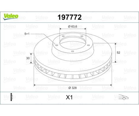 ÖN FREN AYNASI ADET VOLVO XC60 D3 D4 D5 2.4D 2.0T 3.2 T5 T6 2008 2017 CAP 328 X 5 BJN