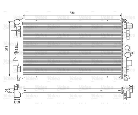 MOTOR SU RADYATORU MERCEDES VITO W639 03