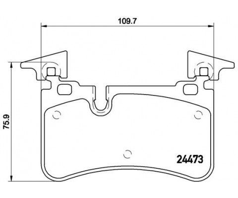 FREN BALATASI ARKA MERCEDES AMG W204 S204 C204 C219 W211 W212 S212 R230