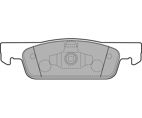 ÖN FREN BALATA RENAULT CLIO IV 12 DACIA LOGAN II 12 SANDERO II 12