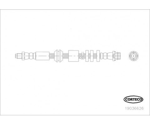 FREN HORTUMU ON LAND ROVER FREELANDER II L359 06>14