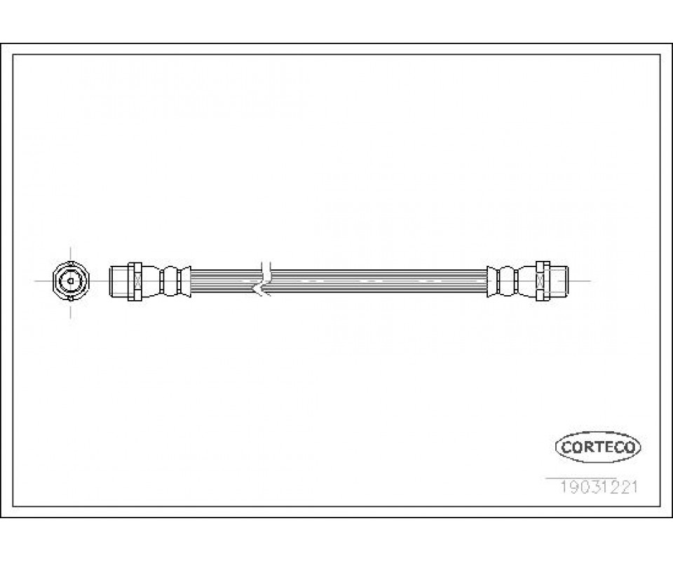 FREN HORTUMU ARKA MERCEDES SPRINTER B904 B905 . VW LT 28-46