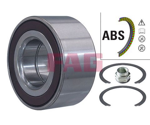 ÖN TEKER RULMANI FIAT FIORINO-IDEA-LINEA-PUNTO OPEL CORSA D ABS Lİ 33x72x35