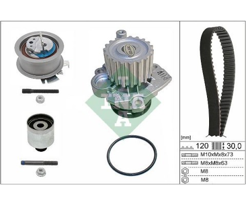 DEVİRDAİMLİ TRİGER SETİ 120x300 T5-CADDY-PASSAT-JETTA-GOLF-POLO-A3-LEON 1.4-1.9TDI BJB-AXB-AMF-BLS