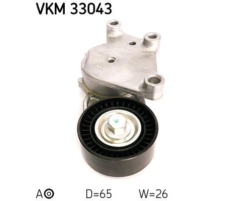 ALTERNATÖR GERGİ RULMANI KÜTÜKLÜ P206 1.6HDI 04 P307 1.4HDI 01-05 1.6HDI 05-09 P1007 1.4HDI