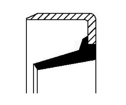 12017138B YAĞ KEÇESİ POYRA MASTER 2.0-2.4D 80-89 1.9 DTI 00