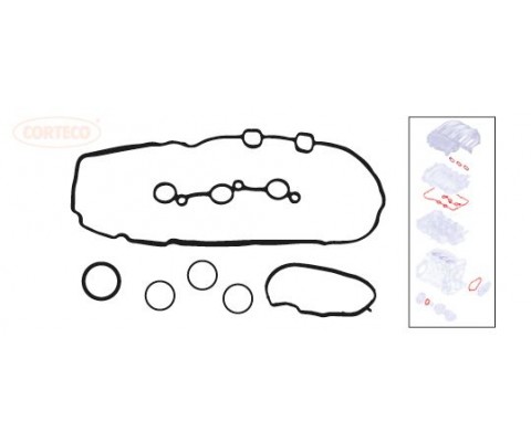 ÜST KAPAK CONTA SETİ P108-P208-P2008-P308 II-P301-C-ELYSEE-C1-C3 III-C4-CACTUS DS3 EB2 AYGO-EB2M-EB2