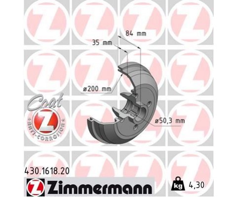 ARKA FREN KAMPANASI CORSA A 83-92 -CORSA B-TIGRA A 93-02 ABS SİZ