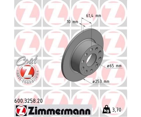 FREN DİSKİ OCTAVIA 3-4 1.0-1.5 TSI 1.6-2.0 TDI 986479