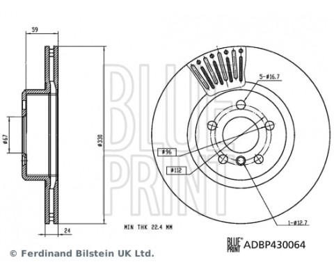 FREN DISKI ON BMW G30 G31 F90 16 X3 G01 17 X4 G02 18 G29