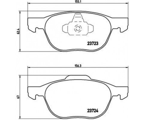 ÖN BALATA FOCUS 04 18 CMAX 07 19 KUGA I -II 08 14 VOLVO V40 19 C30 06 12 S70 08 13S40 04 12 V50 04 12 MAZDA 3 03 09 5 05 09