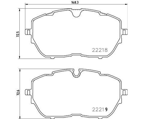 ÖN FREN BALATASI 330 mm ASTRA L 21 GRANDLAND 17 C5 AIRCROSS 18 308 14 3008 19 508 18 DS4 21 DS7 19 DS9 20