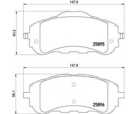ÖN FREN BALATASI 283mm ASTRA L 21 COMBO E 18 BERLINGO 18 PARTNER 18 308 II-III 13 RIFTER 18