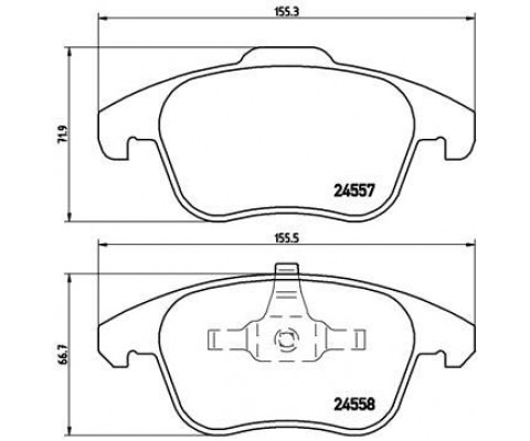 ÖN FREN BALATASI CORSA F e 19 MOKKA e 20 208 19 2008 19 C4 20 DS3 18
