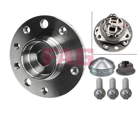 ÖN TEKER PORYASI RULMANLI ASTRA H-ZAFIRA 1.3CDTI-1.4-1.61.7CDTI-1.9CDTI 04 5 DELİK 25.4x137x109