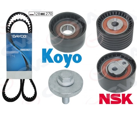 EKSANTRİK GERGİ KİTİ 128x270 LAGUNA 98-01 -MEGANE 99 -SCENIC 00-03 -ESPACE III 1.8-2.0 16V K025507XS