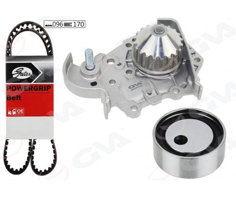 DEVİRDAİMLİ EKSANTRİK GERGİ KİTİ RENAULT CLIO II 01 KANGOO 97 MEGANE 96 DACIA LOGAN 04 SANDERO 08 SOLENZA 04 1.4-1.6 E7J-K7J-K4M