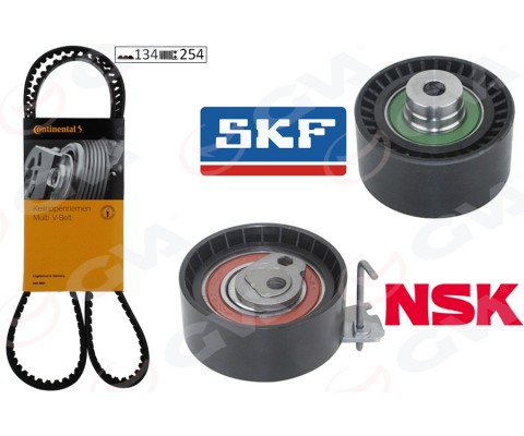 EKSANTRİK GERGİ KİTİ P206-207-307-308-PARTNER-C2-C3-C4-XSARA-BERLINGO 1.6-1.6 16V TU5JP4 K025581XS DFM SUCCE 1.6 16V 09-13 TU5JP4