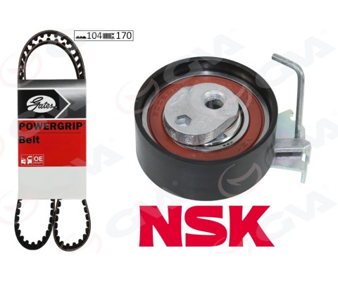 EKSANTRİK GERGİ KİTİ 104x170 206-207-306-307-BIPPER-PARTNER-BERLINGO-C2-NEMO-FIORINO 1.4 K015575XS