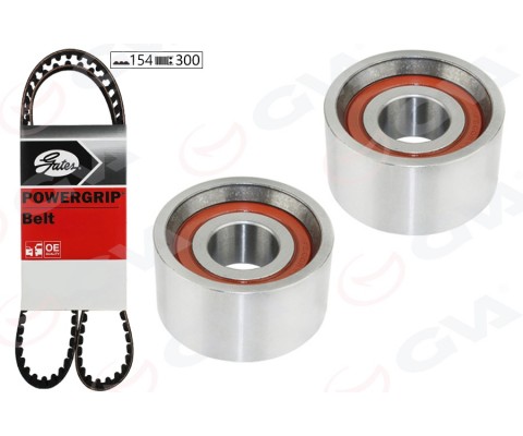 EKSANTRİK GERGİ KİTİ 154x300 MASTER 98-01 -DUCATO 97-06 -BOXER 00- 2.8HDI-2.8DTI K015495XS