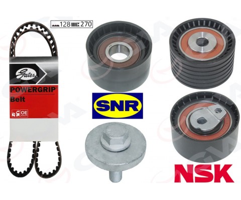 EKSANTRİK GERGİ KİTİ 128x270 LAGUNA 98-01 -MEGANE 99 -SCENIC 00-03 -ESPACE III 1.8-2.0 16V