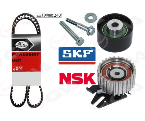 EKSANTRİK GERGİ KİTİ 190x240 BRAVO 96 DOBLO 01 MAREA 99-02 -IDEA 04 1.9JTD KTB317 DAYCO KAYIŞ