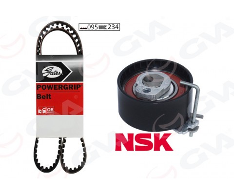 EKSANTRİK GERGİ KİTİ 095x234 CLIO II-III-KANGOO-LOGAN-SANDERO-MODUS 1.2-1.2 16V D4F-D7F