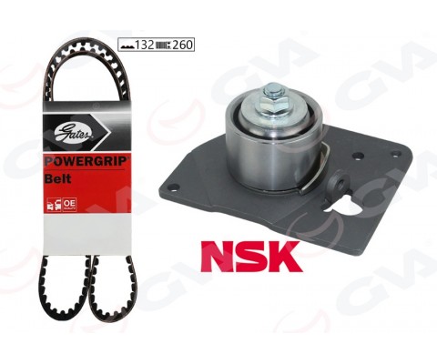 EKSANTRİK GERGİ KİTİ 132x260 MASTER II-TRAFIC II-LAGUNA II 1.9DCI 01- -MOVANO-VIVARO 01- F9Q