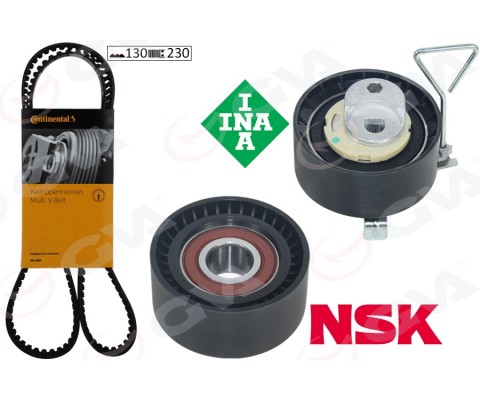 EKSANTRİK GERGİ KİTİ VOLVO S60 1.5T3 2.0 T3 T4 T5 T6 T8 15-18 S80 S90-V40-V60 V70 V90 XC40 XC60 XC90 130DİŞ X 23 31460035