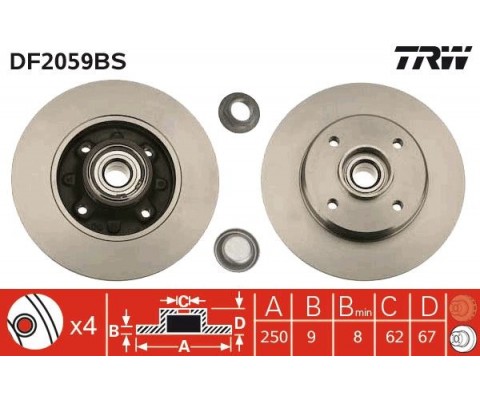 ARKA FREN AYNASI PORYALI CROSSLAND-C3-C3AIRCROSS-C4-307-208-207-2008 13 249x9x4DL DOLU