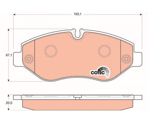ÖN BALATA DAILY III 2.3-3.0 06 3.5 TON ÜZERİ
