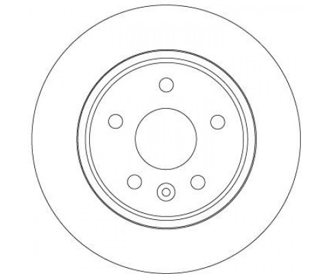ARKA FREN AYNASI ASTRA K 15 264x60x5DL DOLU