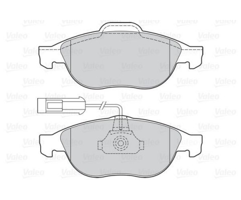 ÖN FREN BALATASI ALFA ROMEO 156 97 05 147 01 10 FİŞLİ