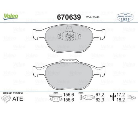 ON FREN BALATASI CONNECT 1.8TDCI 02 14
