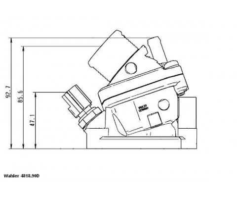 TERMOSTAT 90 C VOLVO C30 06 12 C70 II 2.4D 07 13 S60 2.0T 00 10 KOMPLE