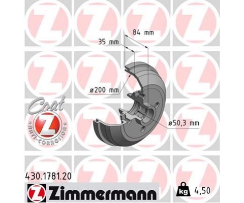 ARKA FREN KAMPANASI CORSA A 83-92 -CORSA B-TIGRA A 93-02 ABS Lİ
