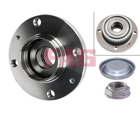 ARKA TEKER PORYASI KOMPLE PEUGEOT P406 95> CITROEN XANTIA 99> ABS Lİ - 4 BİJON