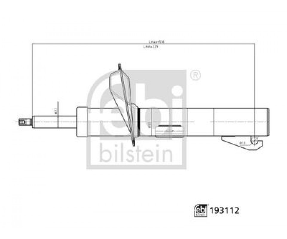 AMORTİSÖR ÖN SOL FORD CONNECT 02>