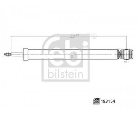 AMORTİSÖR ARKA FORD FİESTA 08>